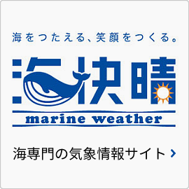海専門の気象情報サイトのイメージ